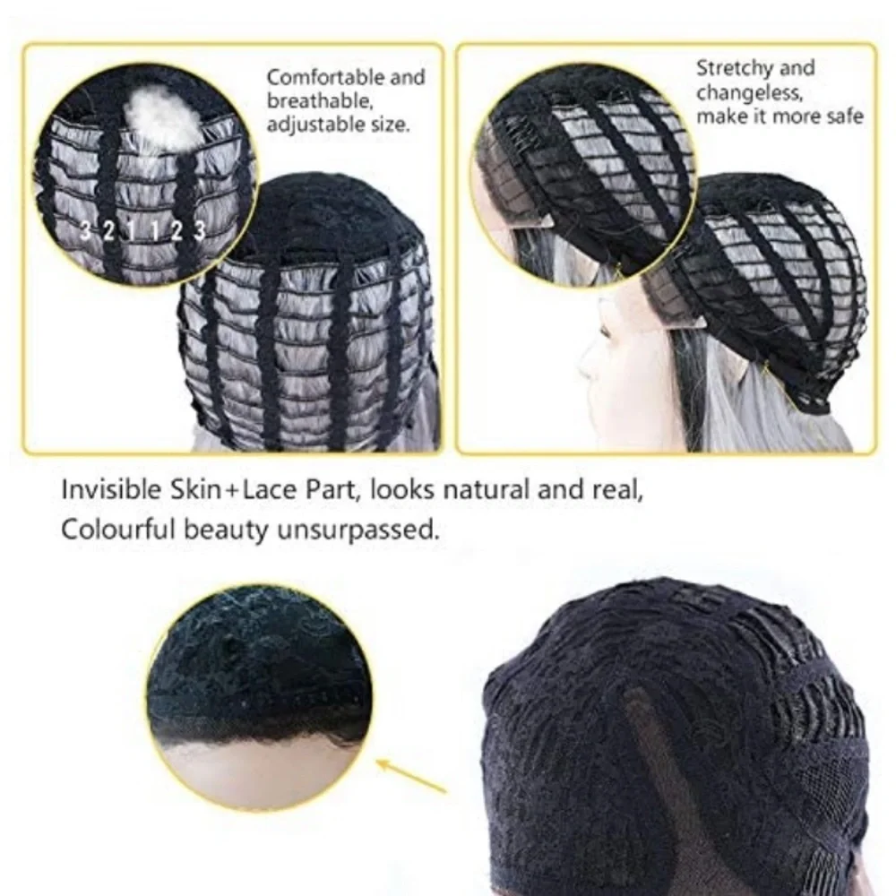 Ombre Blonde Lace Front Bob Wigs